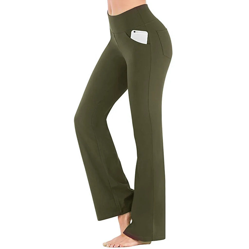 High Waist Wide Leg Palazzo Pants