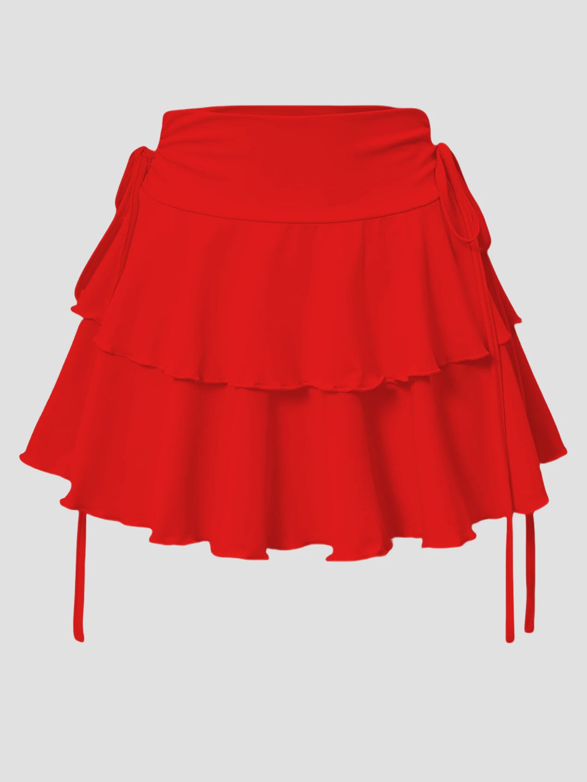 Women’s Solid A-Line Mini Skirt