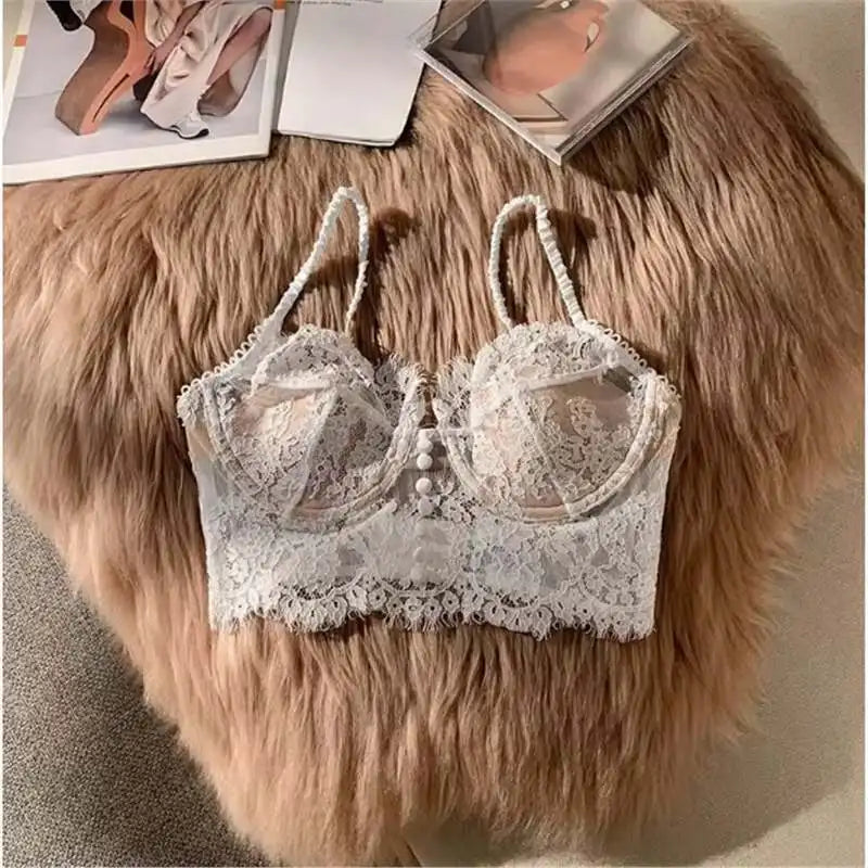 Women’s Deep U-Back Lace Bra