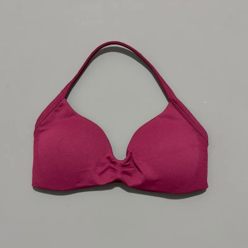 Impacts Strappy Bra – High-Support Seamless Workout Top