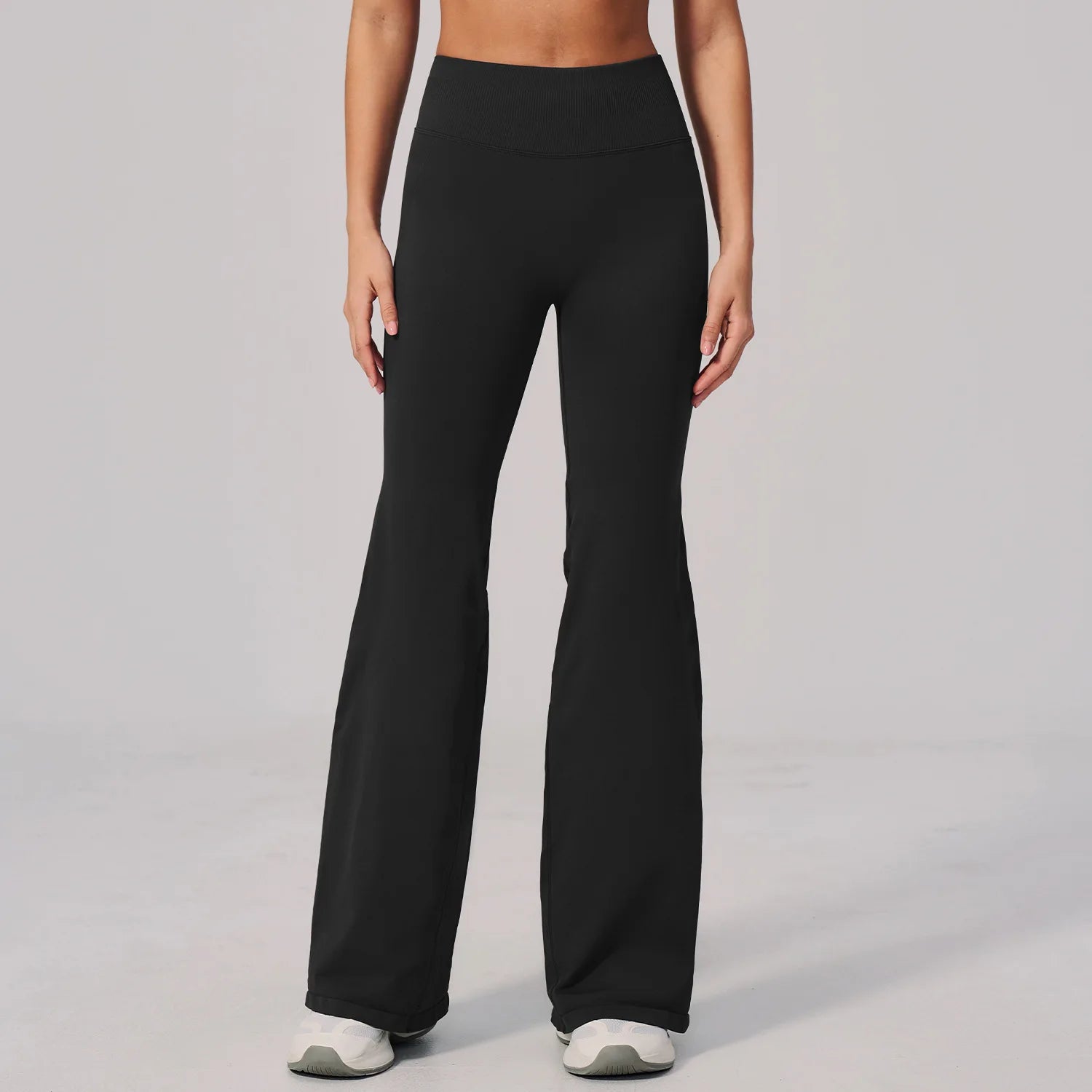 Yoga Pants High Waist Wide Leg Women Gym Clothes Woman Flare Leggings Straight Pants Fitness Bell-bottoms Workout Trousers