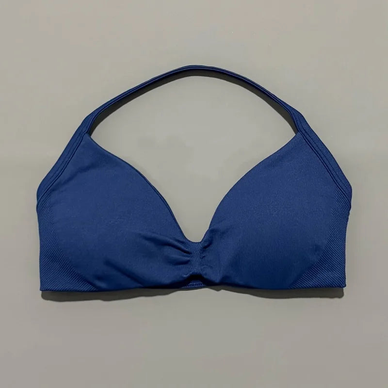 Impacts Strappy Bra – High-Support Seamless Workout Top