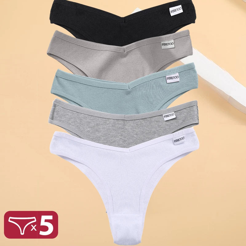 5-Pack Women’s Cotton Bikini Briefs