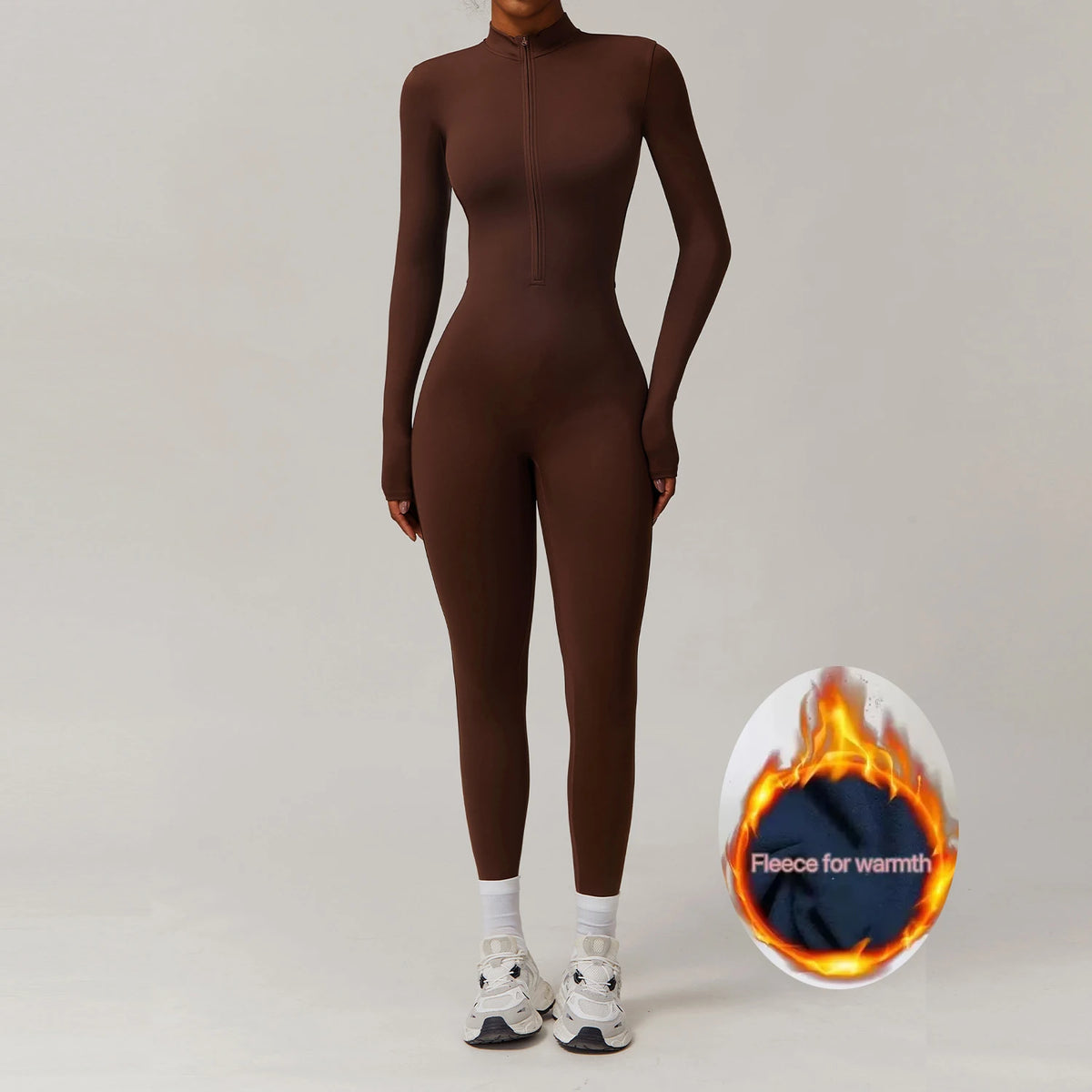 Women’s Long Sleeve Yoga Jumpsuit