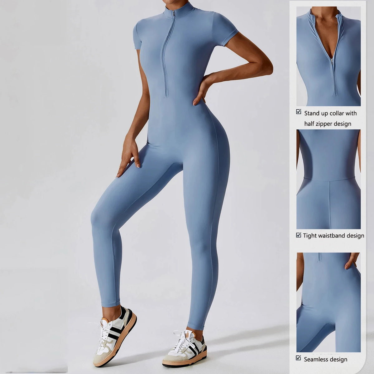 Women’s Long Sleeve Yoga Jumpsuit