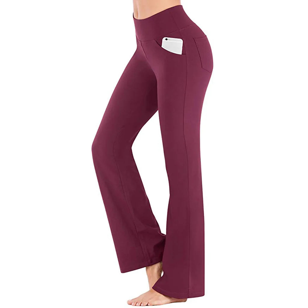 High Waist Wide Leg Palazzo Pants