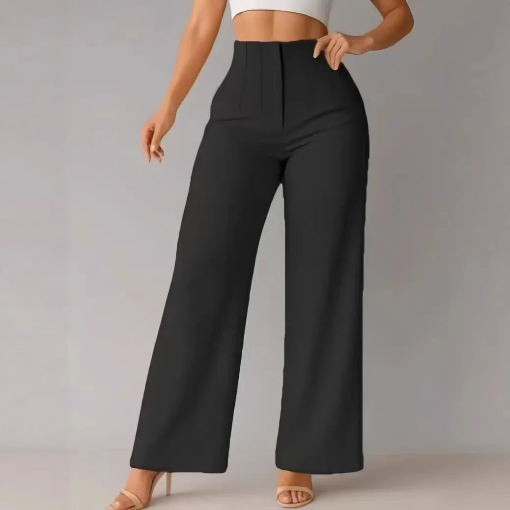 Women’s High-Waisted Wide-Leg Cargo Pants