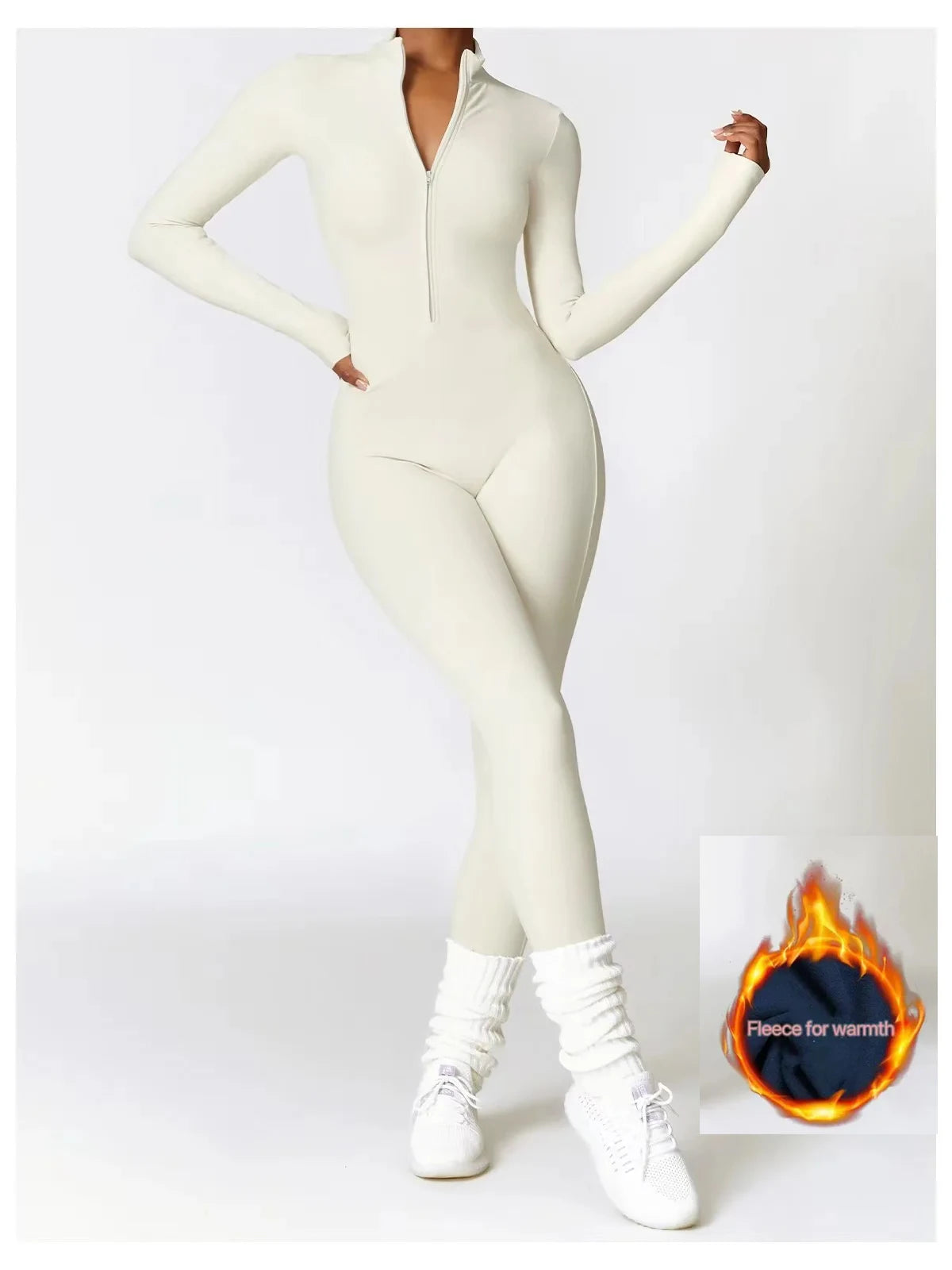 Women’s Long Sleeve Yoga Jumpsuit