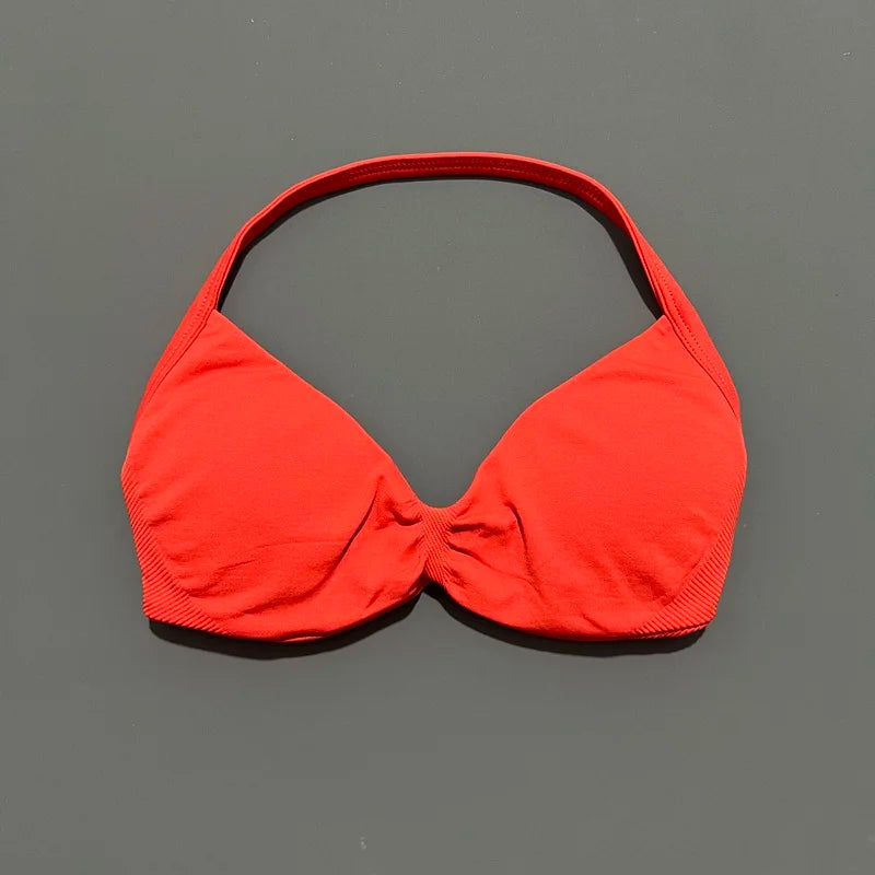 Impacts Strappy Bra – High-Support Seamless Workout Top