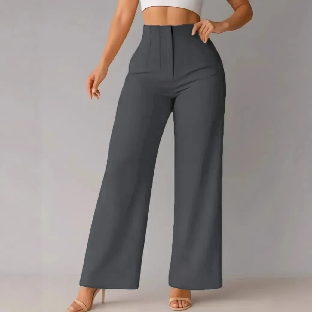 Women’s High-Waisted Wide-Leg Cargo Pants