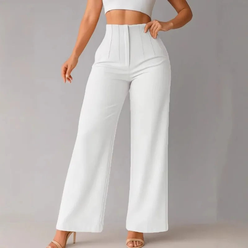 Women’s High-Waisted Wide-Leg Cargo Pants
