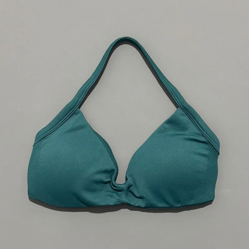 Impacts Strappy Bra – High-Support Seamless Workout Top