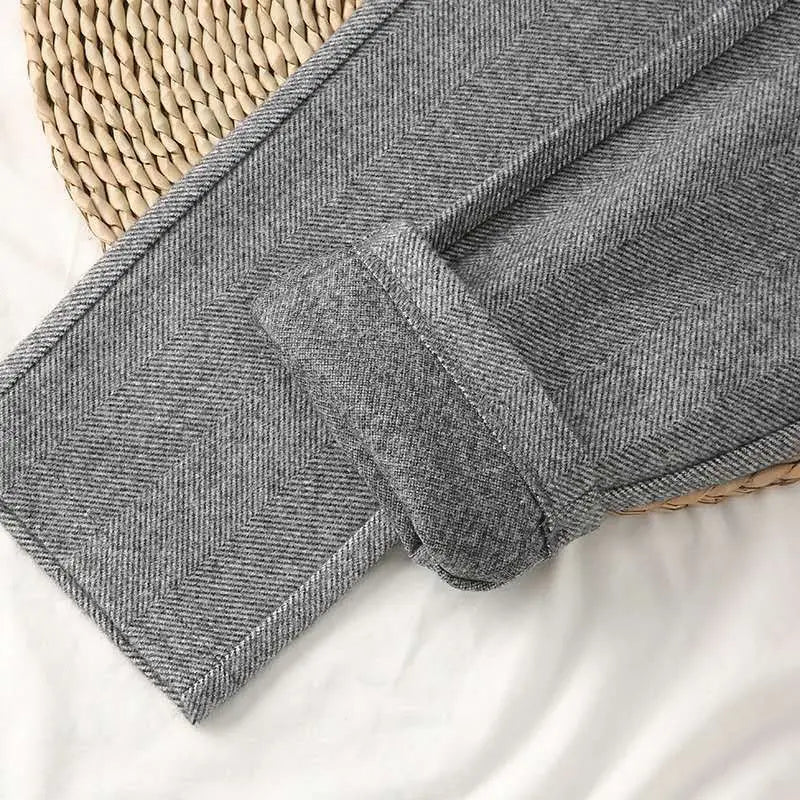 Women’s High-Waist Khaki Harem Pants