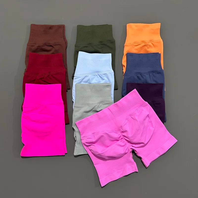 Women’s Seamless Yoga & Gym Shorts