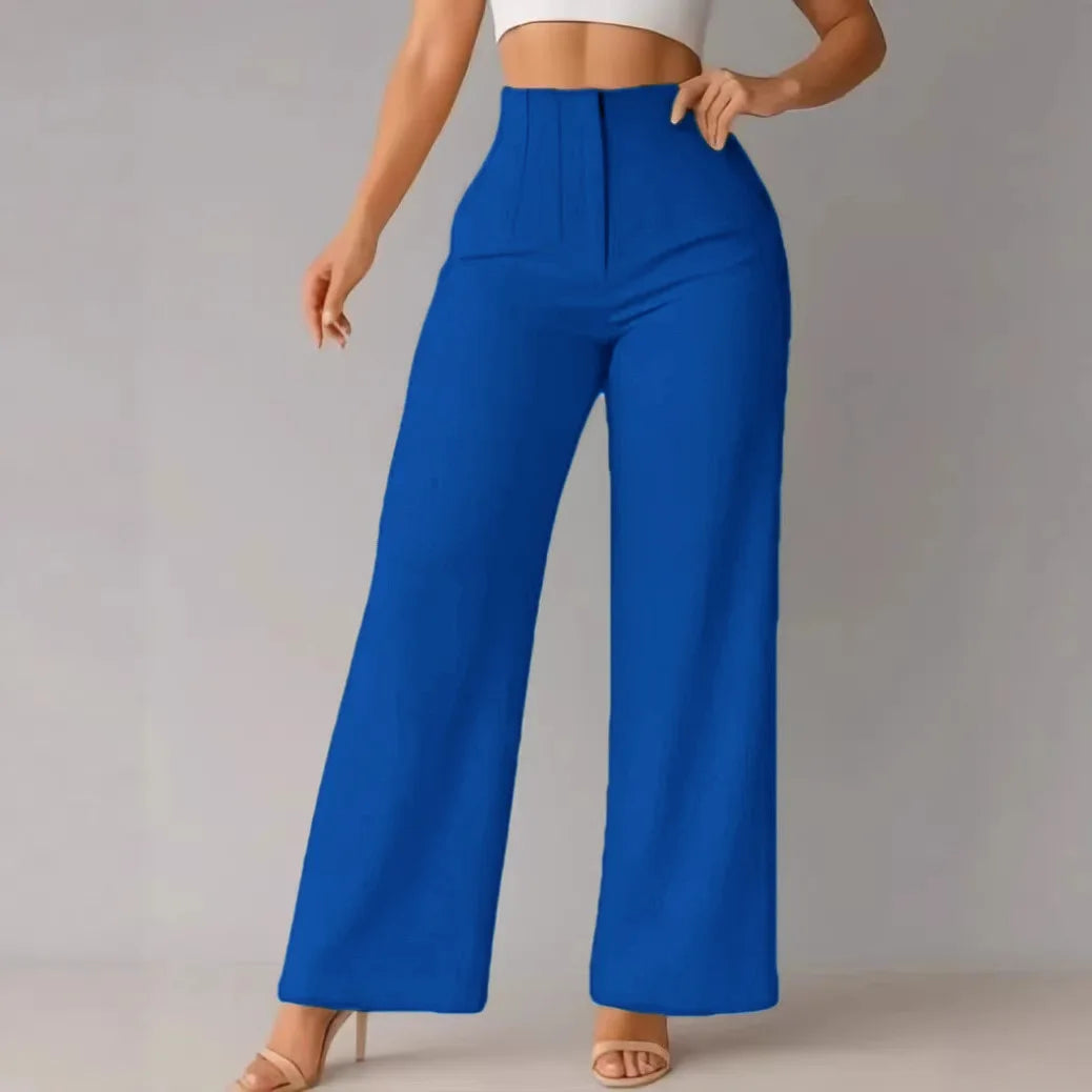 Women’s High-Waisted Wide-Leg Cargo Pants
