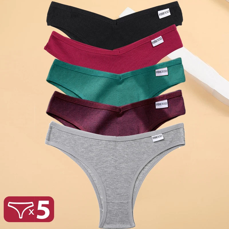 5-Pack Women’s Cotton Bikini Briefs