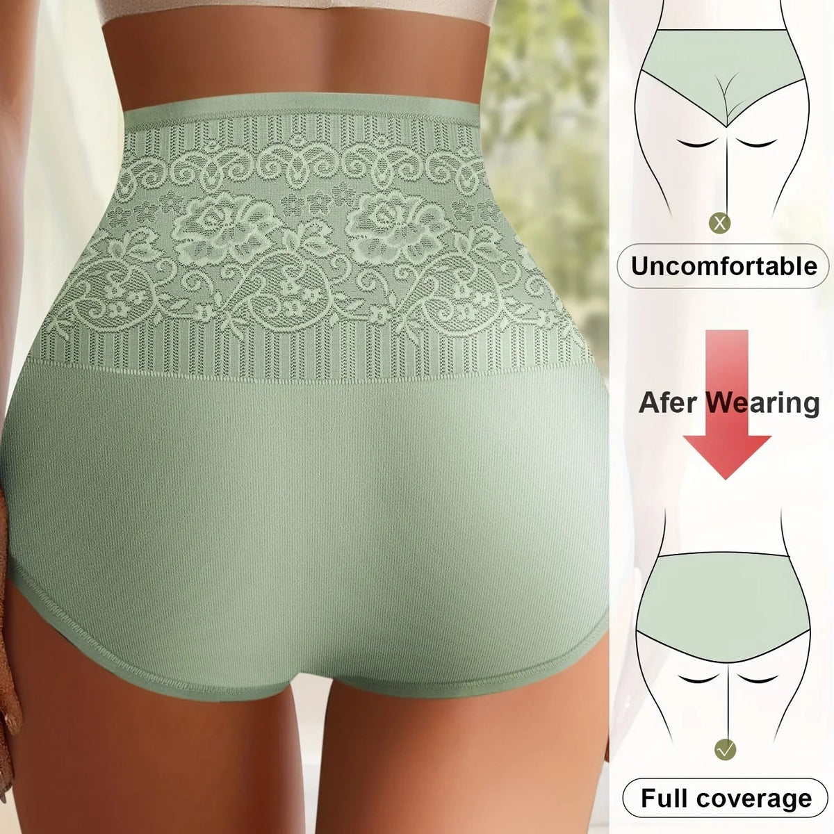 Luxury High-Waisted Tummy Tuck Panties