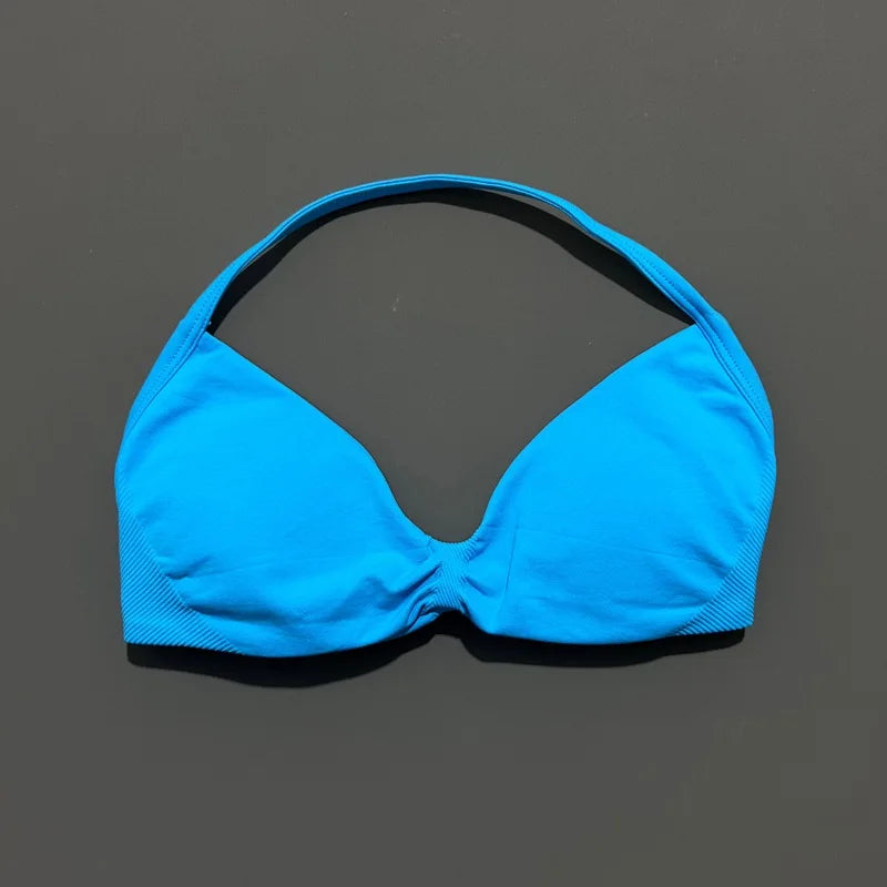 Impacts Strappy Bra – High-Support Seamless Workout Top
