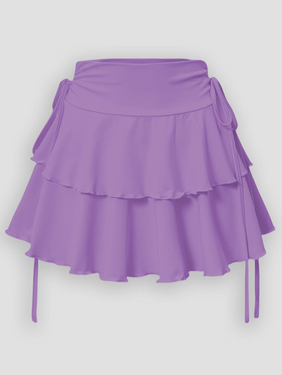 Women’s Solid A-Line Mini Skirt