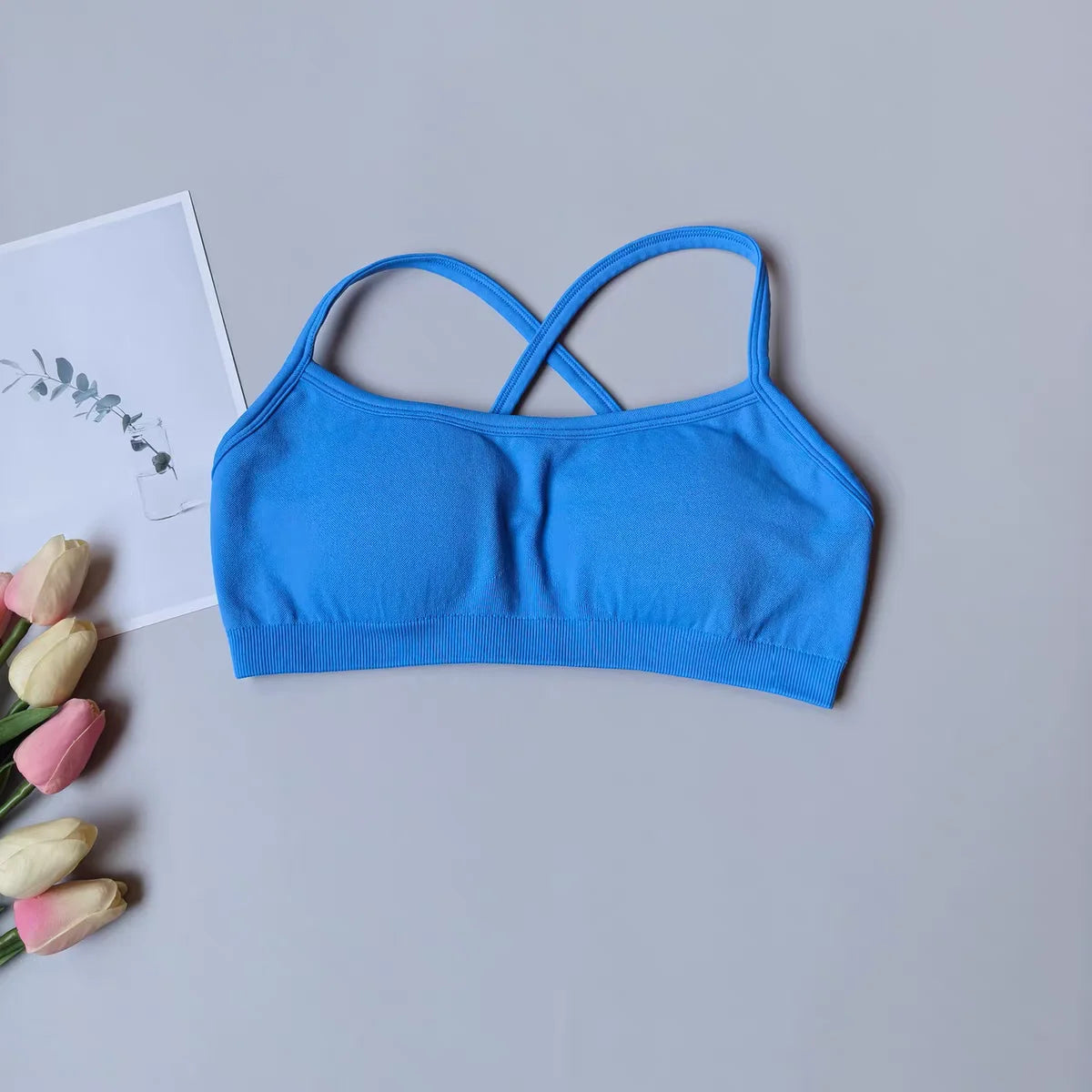 Women’s Seamless Racerback Sports Bra
