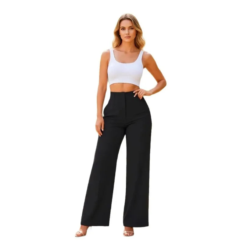 Women’s High-Waisted Wide-Leg Cargo Pants