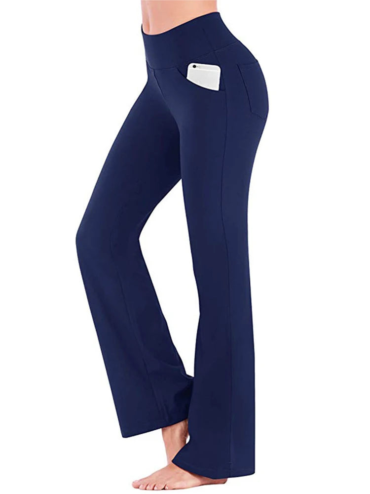 High Waist Wide Leg Palazzo Pants