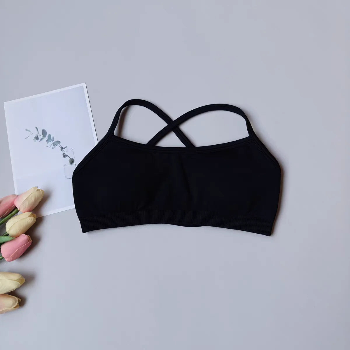 Women’s Seamless Racerback Sports Bra
