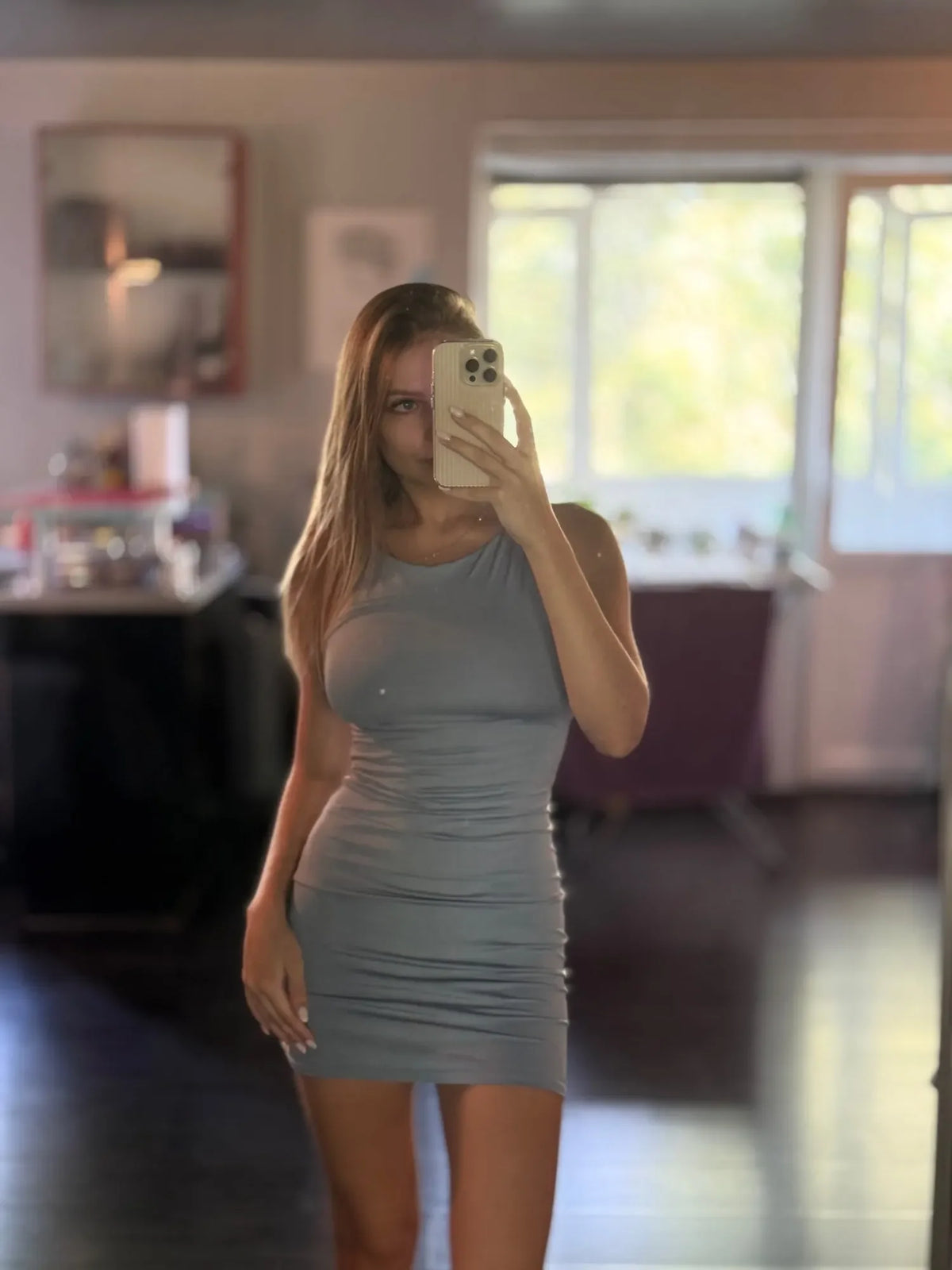 Women’s Sleeveless Mini Wrap Dress