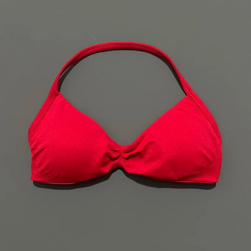 Impacts Strappy Bra – High-Support Seamless Workout Top