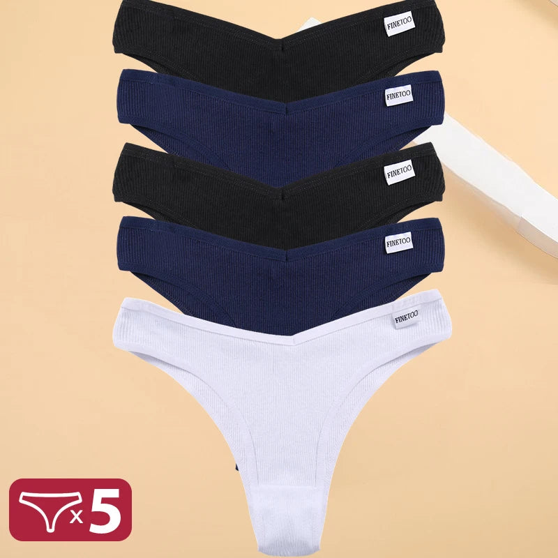 5-Pack Women’s Cotton Bikini Briefs