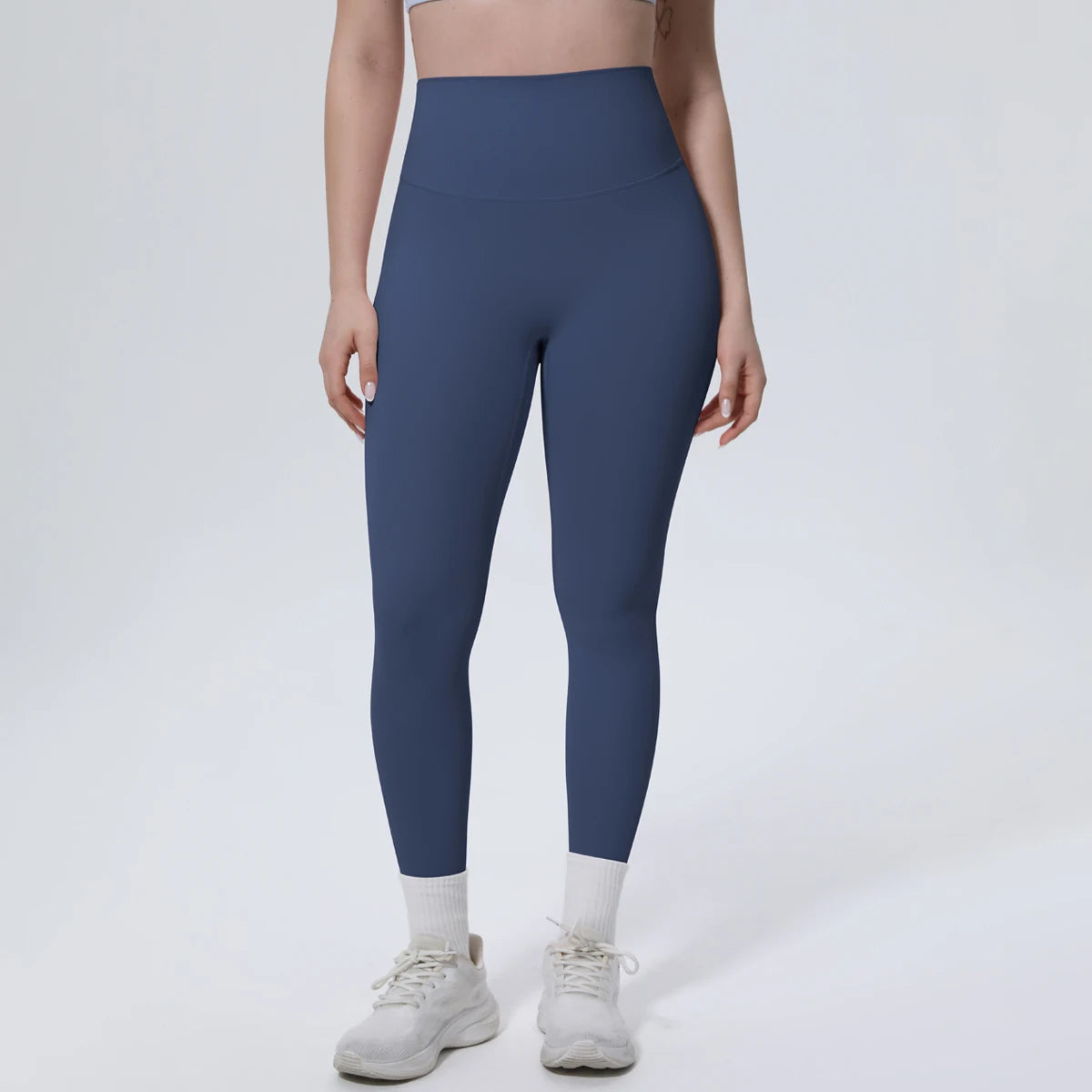 Summer Breathable Peach Buttocks Yoga Pants Solid Color High Stretch Sports Leggings Gym Push Up Outdoor Running Yoga Pants