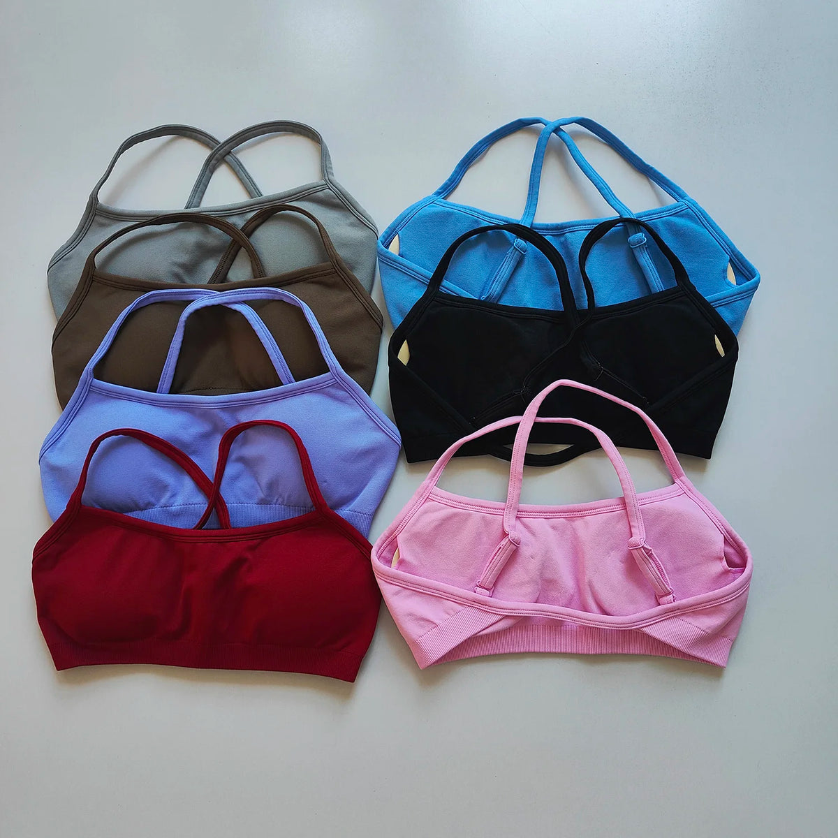 Women’s Seamless Racerback Sports Bra