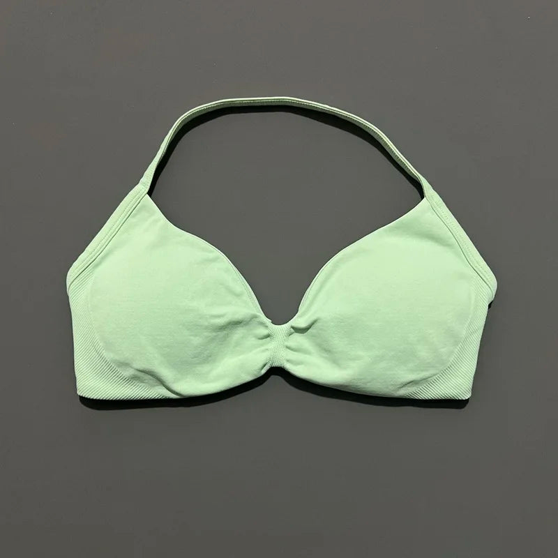 Impacts Strappy Bra – High-Support Seamless Workout Top