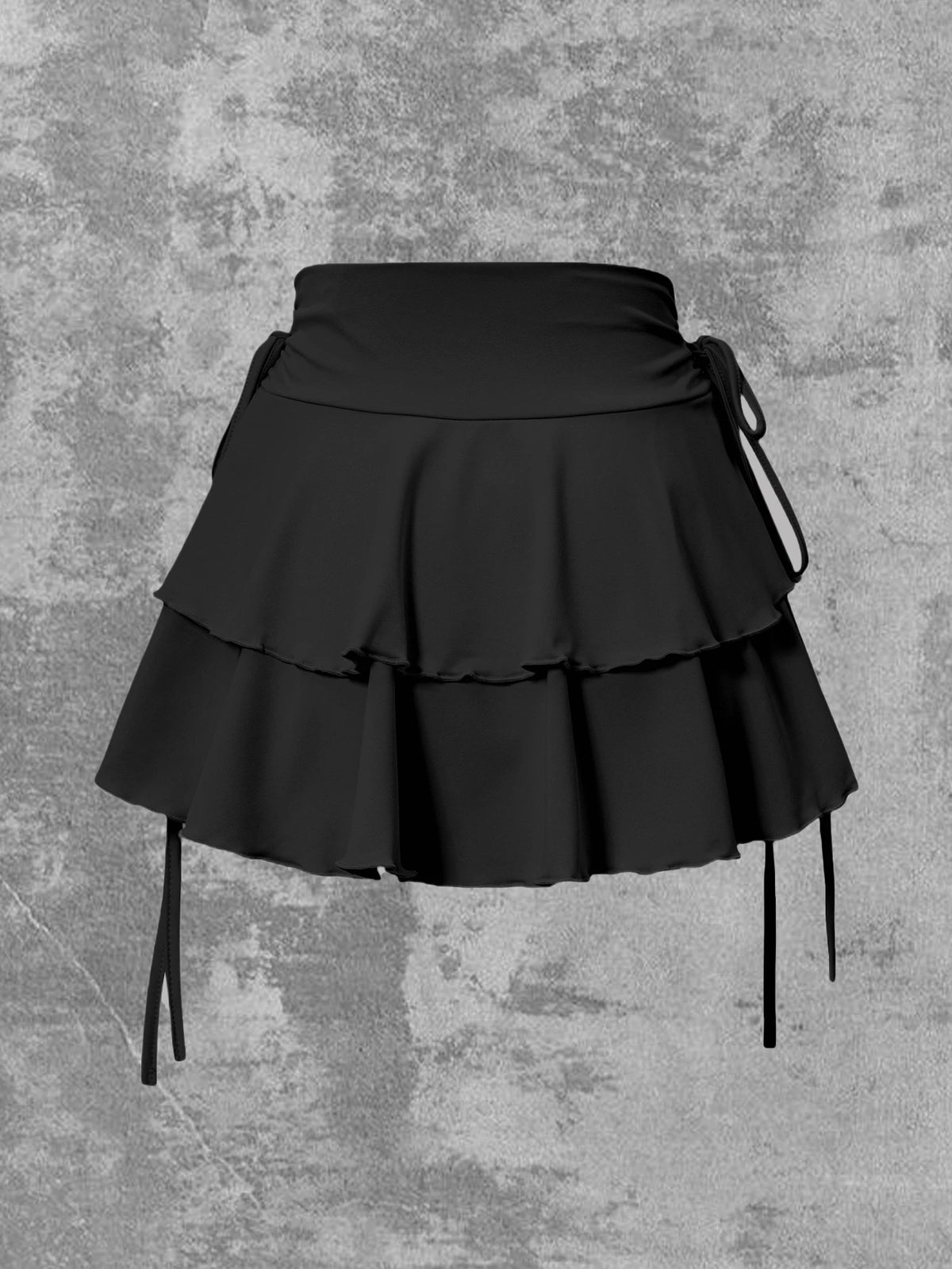 Women’s Solid A-Line Mini Skirt