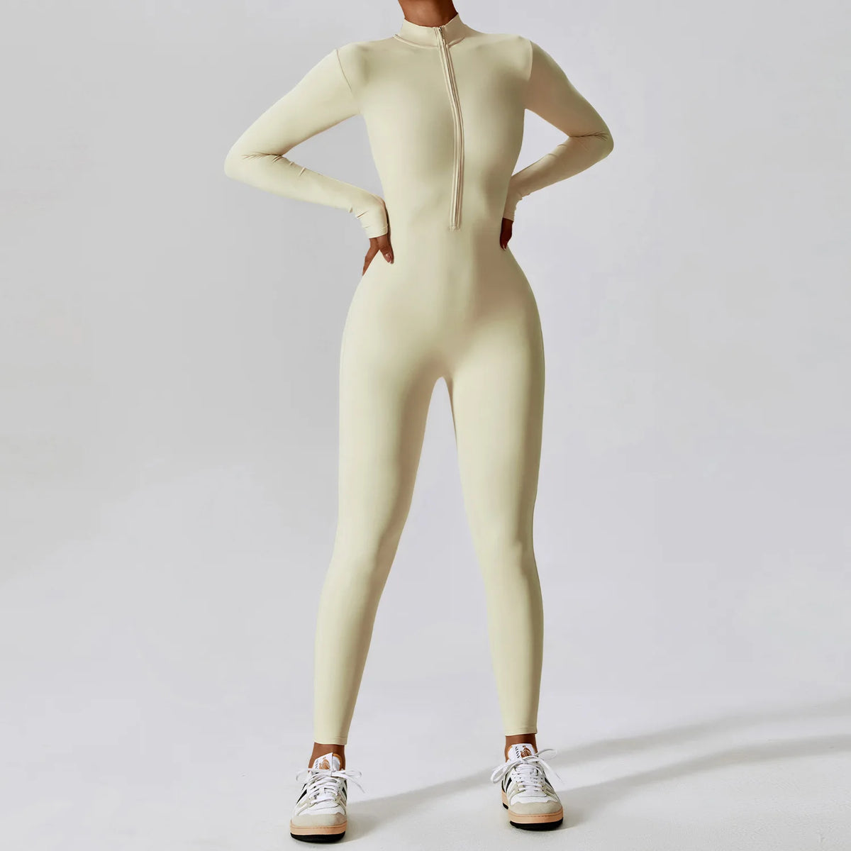 Women’s Long Sleeve Yoga Jumpsuit