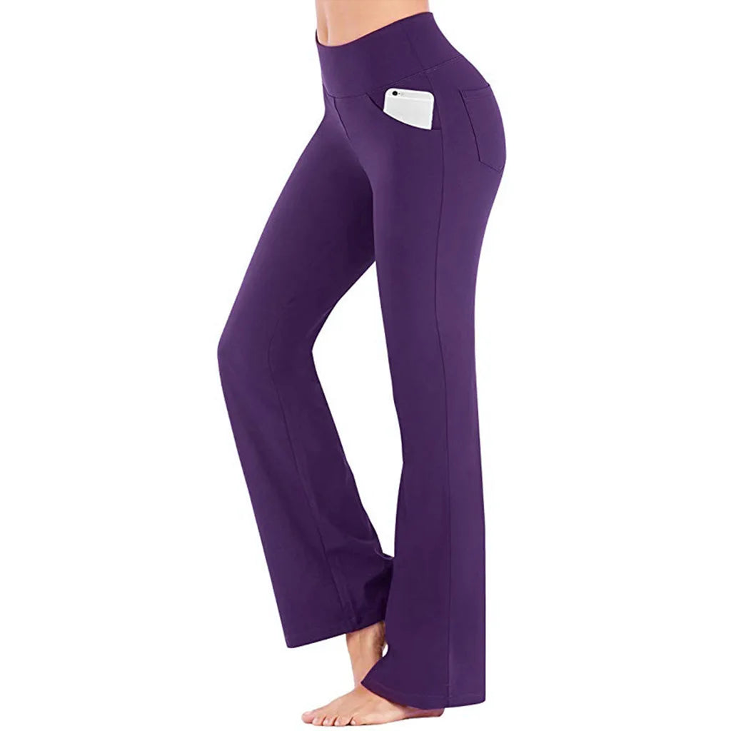 High Waist Wide Leg Palazzo Pants