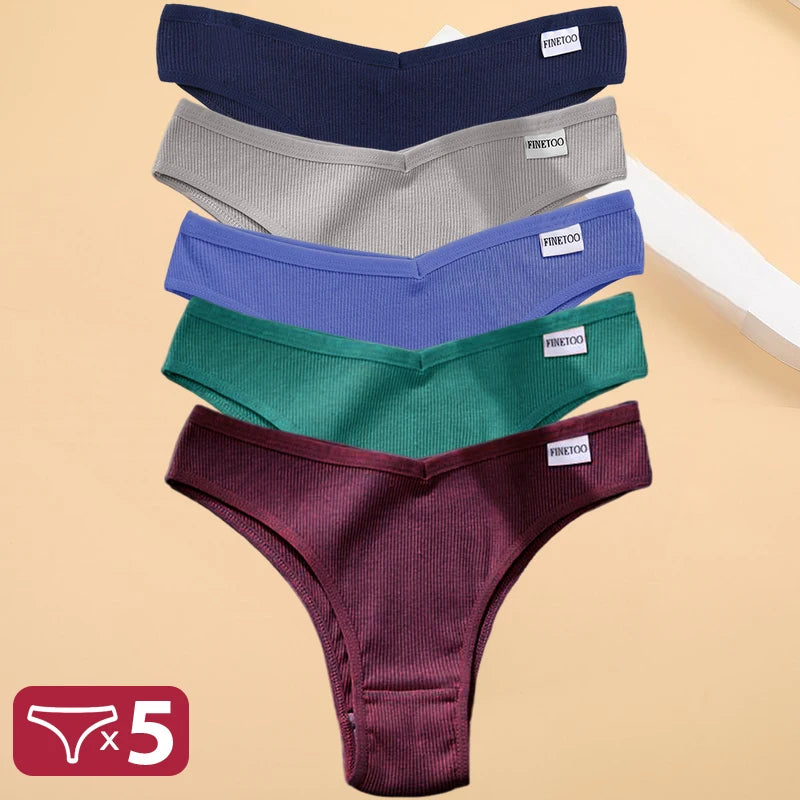 5-Pack Women’s Cotton Bikini Briefs