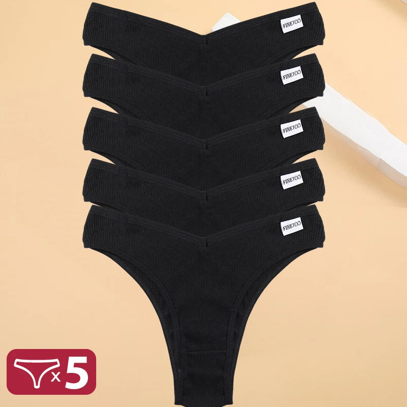 5-Pack Women’s Cotton Bikini Briefs