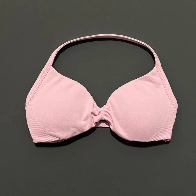 Impacts Strappy Bra – High-Support Seamless Workout Top