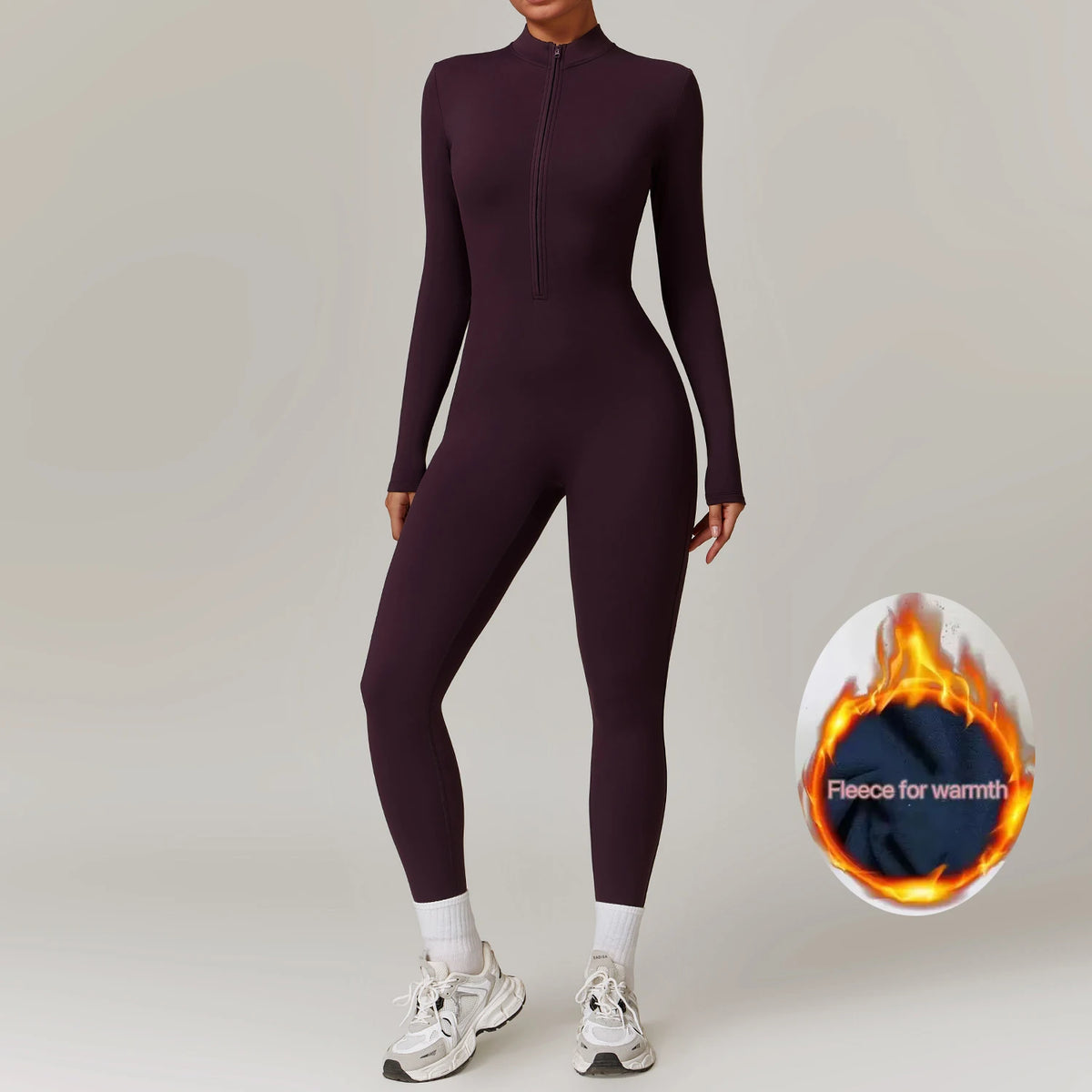 Women’s Long Sleeve Yoga Jumpsuit