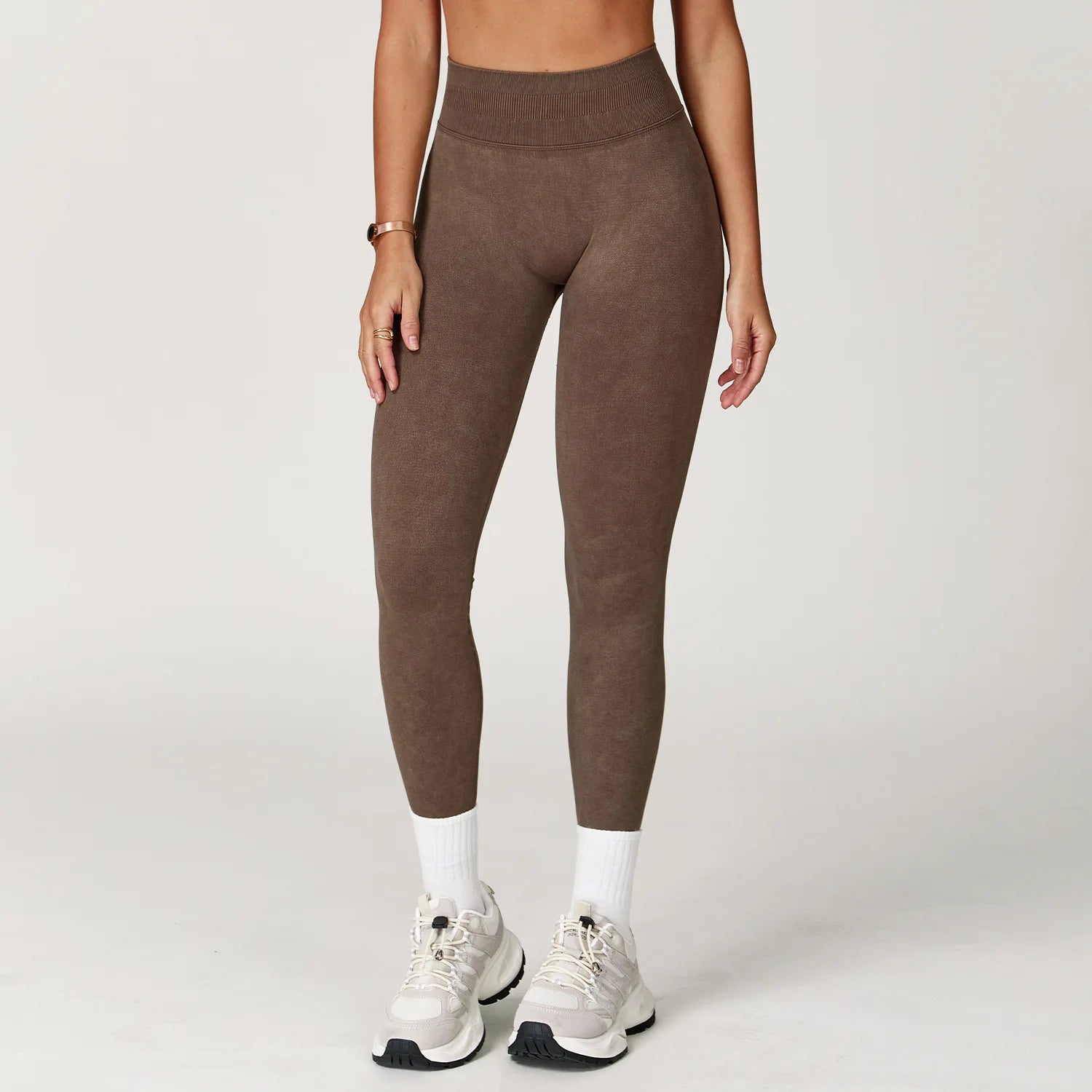 Yoga Pants Sports Leggings Women Seamless Sports Yoga Pant High Waist Ribbed Gym Clothes Fitness Workout Wear Scrunch Bum Tights