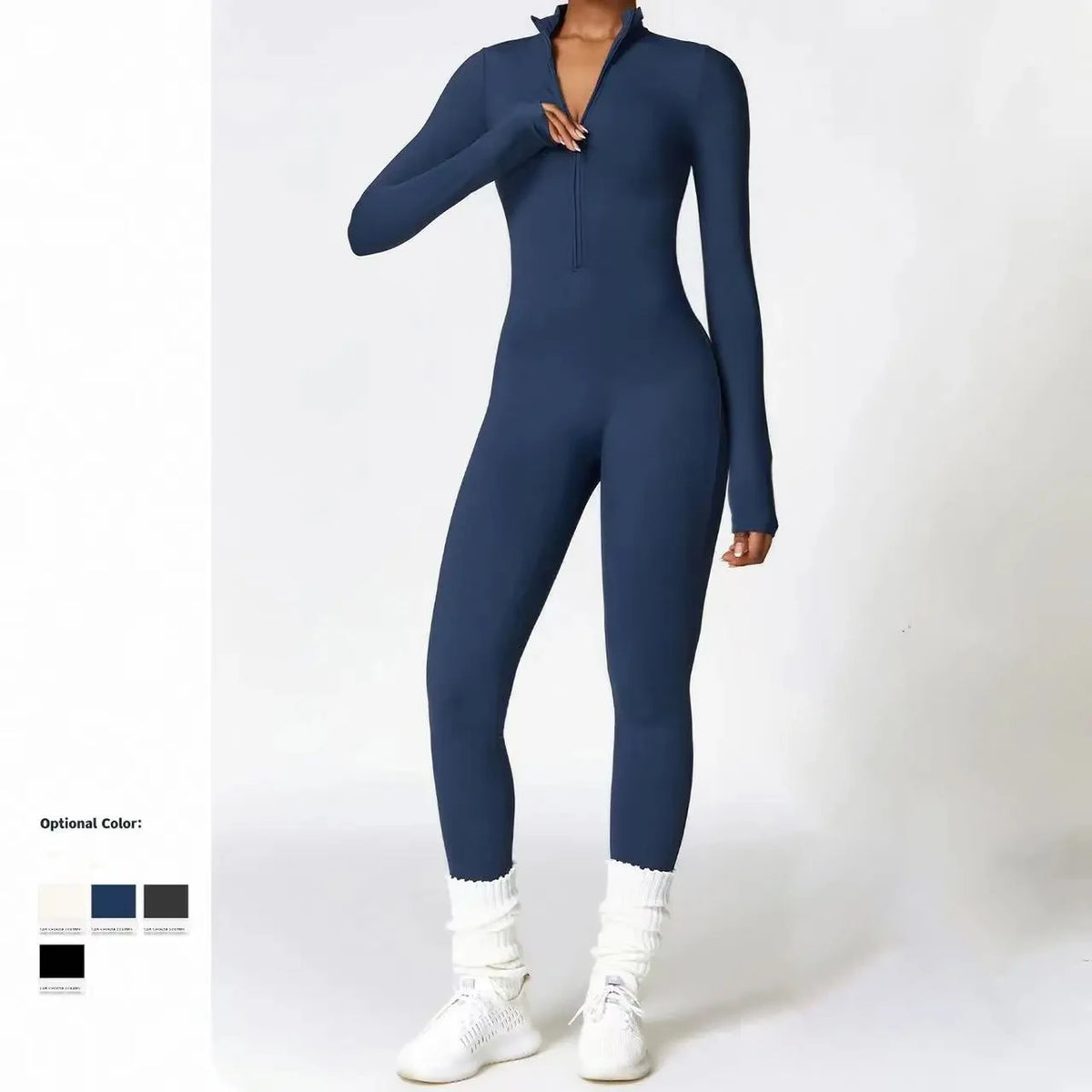 Women’s Long Sleeve Yoga Jumpsuit