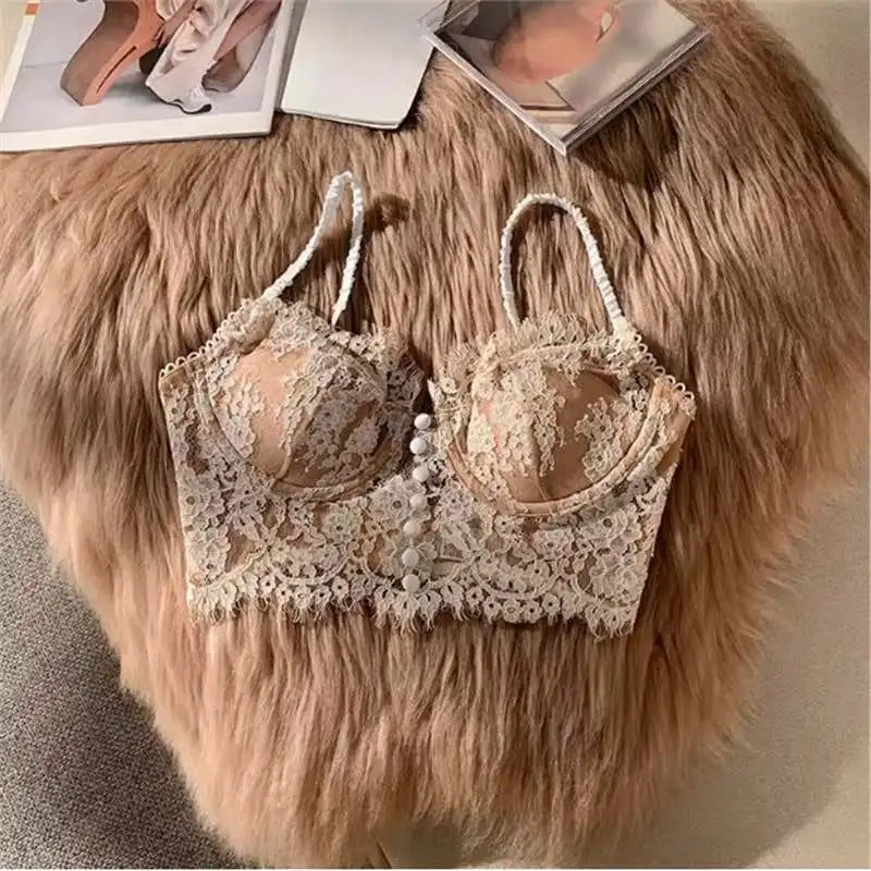 Women’s Deep U-Back Lace Bra