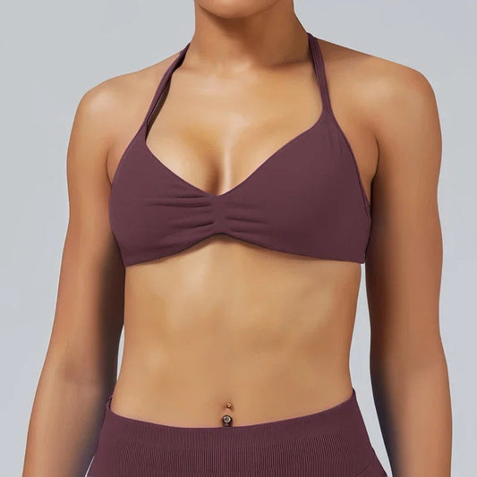 Impacts Strappy Bra – High-Support Seamless Workout Top
