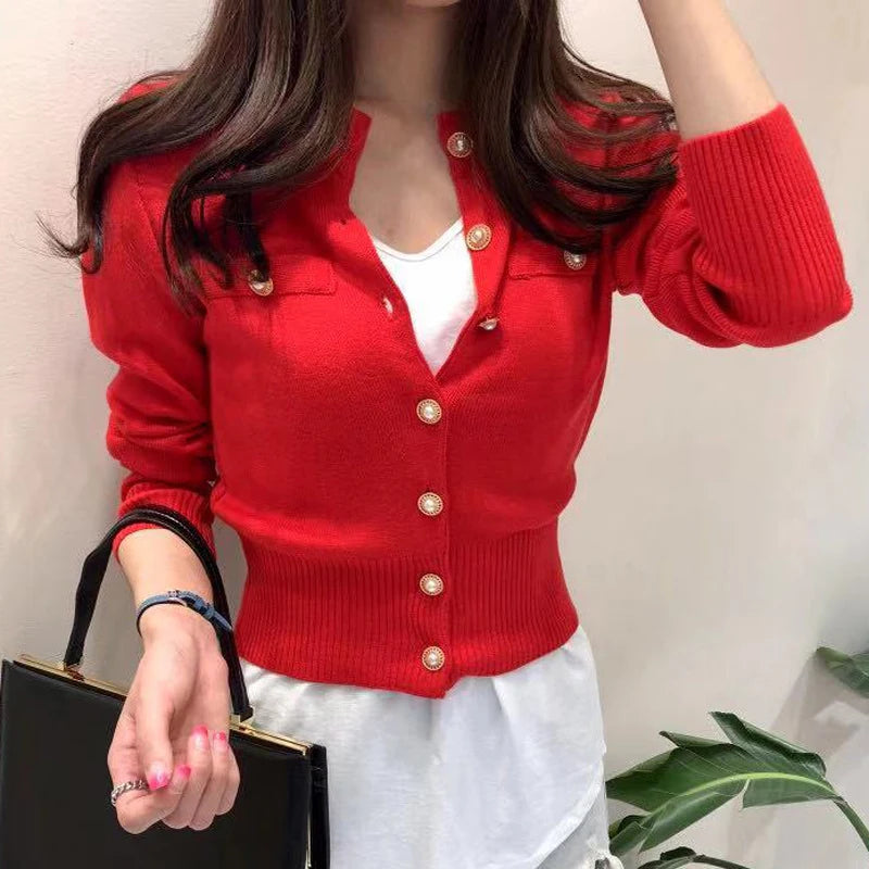 Autumn Women’s Knitted Cardigan Sweater