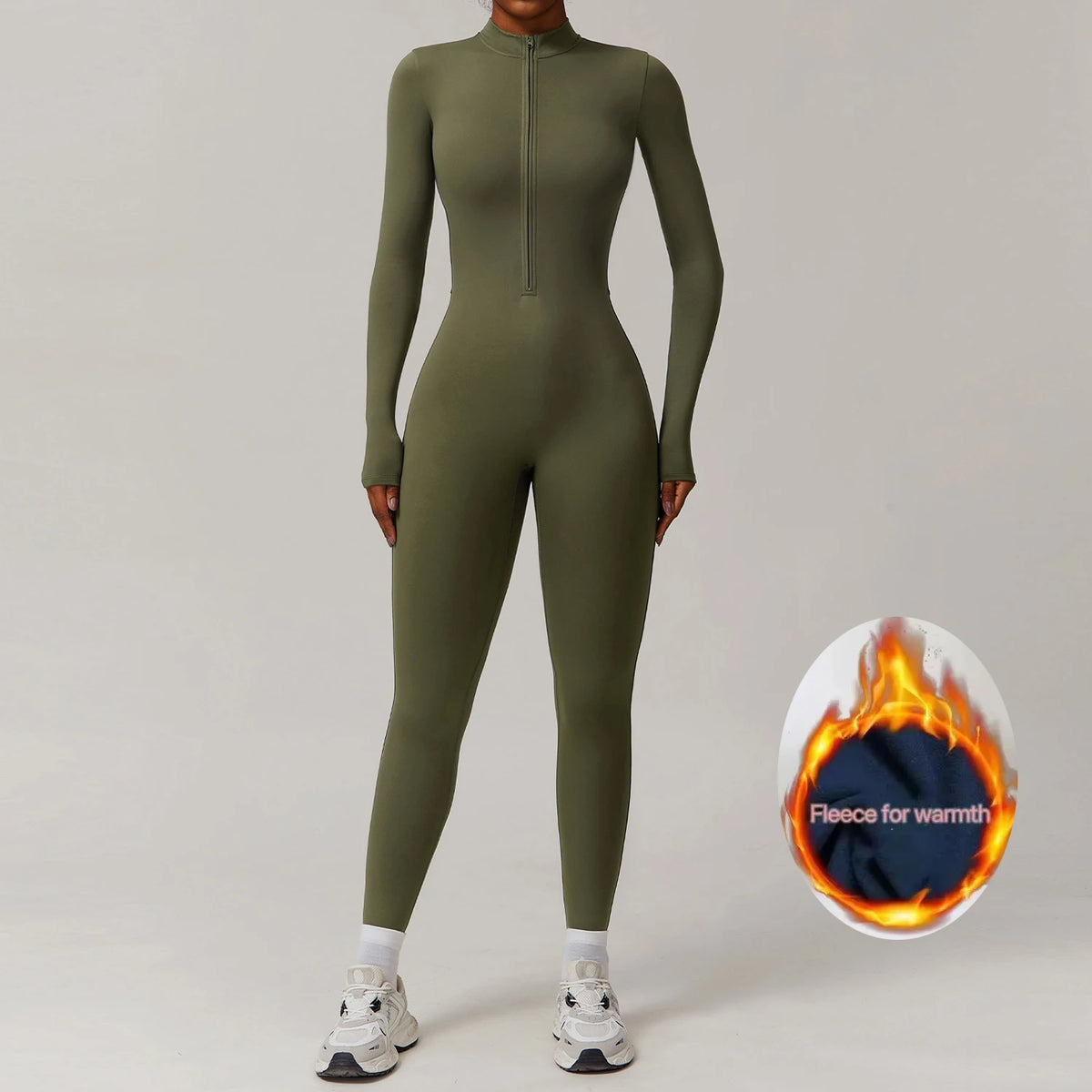 Women’s Long Sleeve Yoga Jumpsuit