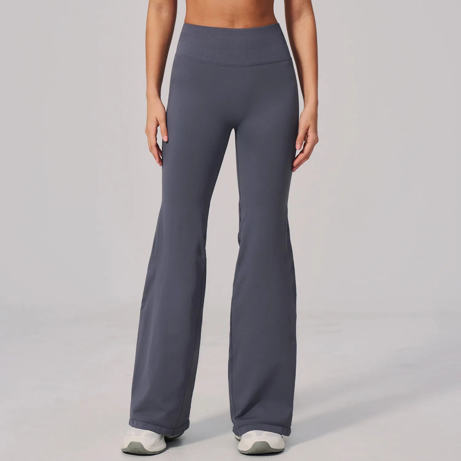 Yoga Pants High Waist Wide Leg Women Gym Clothes Woman Flare Leggings Straight Pants Fitness Bell-bottoms Workout Trousers