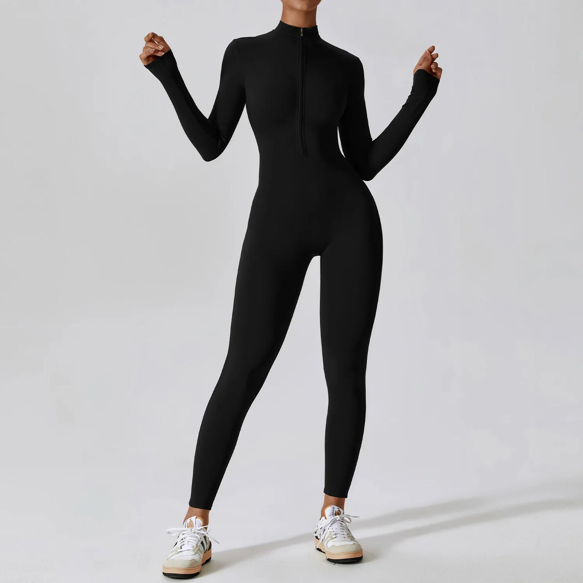 Women’s Long Sleeve Yoga Jumpsuit