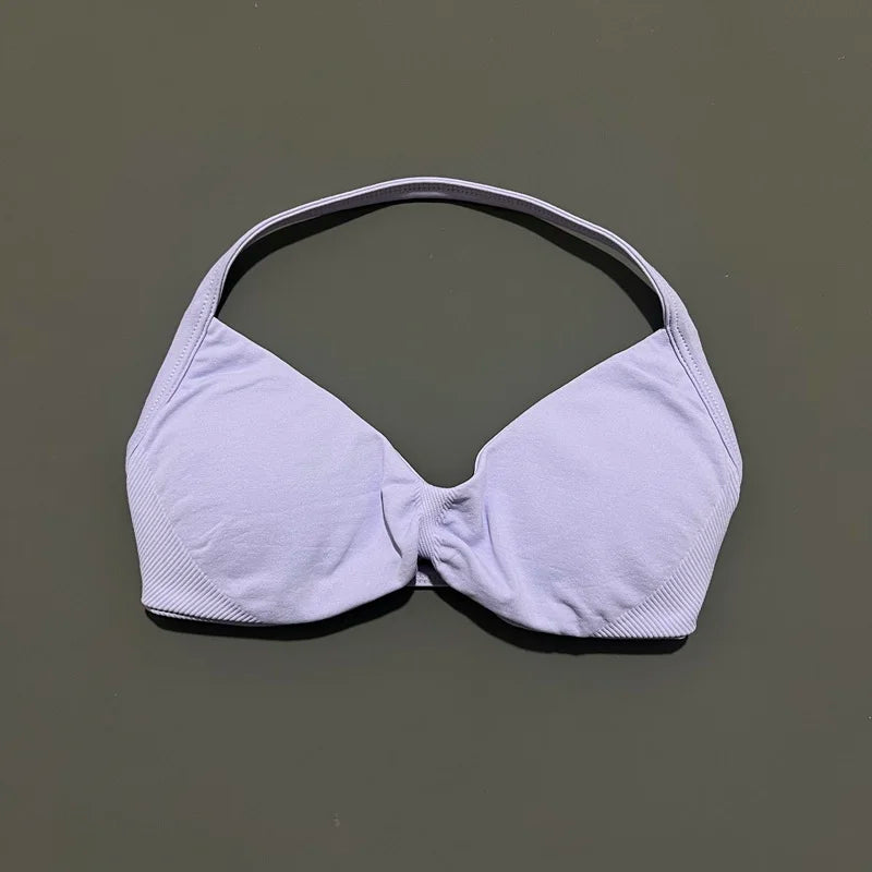 Impacts Strappy Bra – High-Support Seamless Workout Top