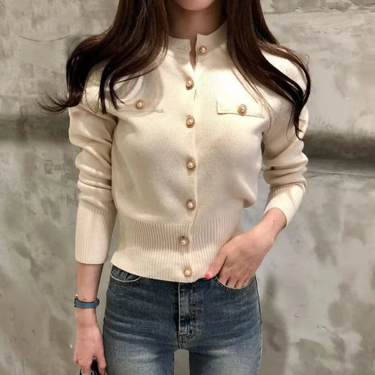 Autumn Women’s Knitted Cardigan Sweater